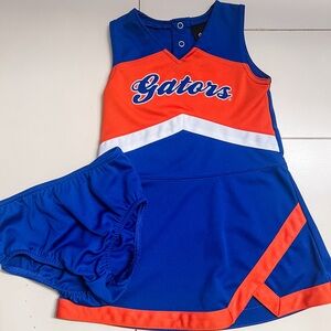 Florida Gators Girls Cheerleading Set 3T
